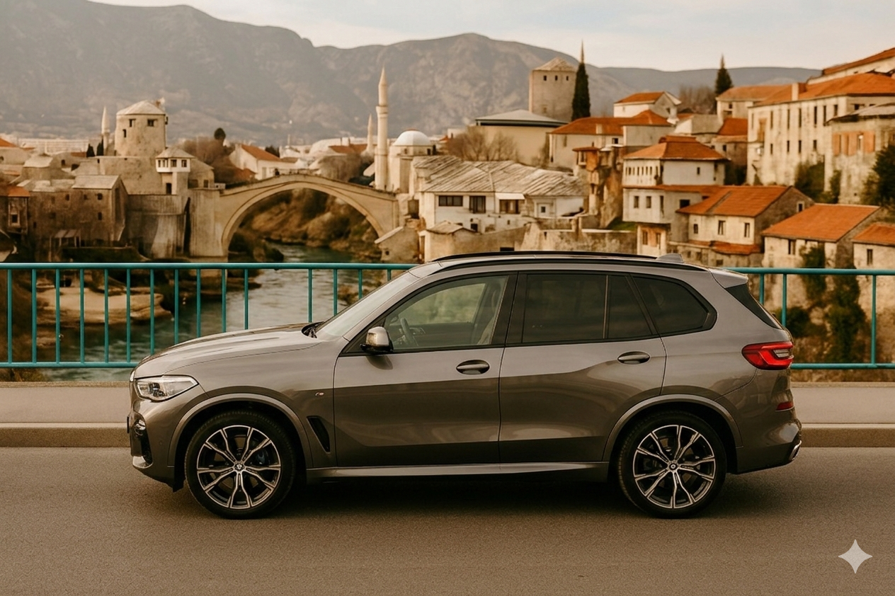 BMW X5 rent a car Mostar